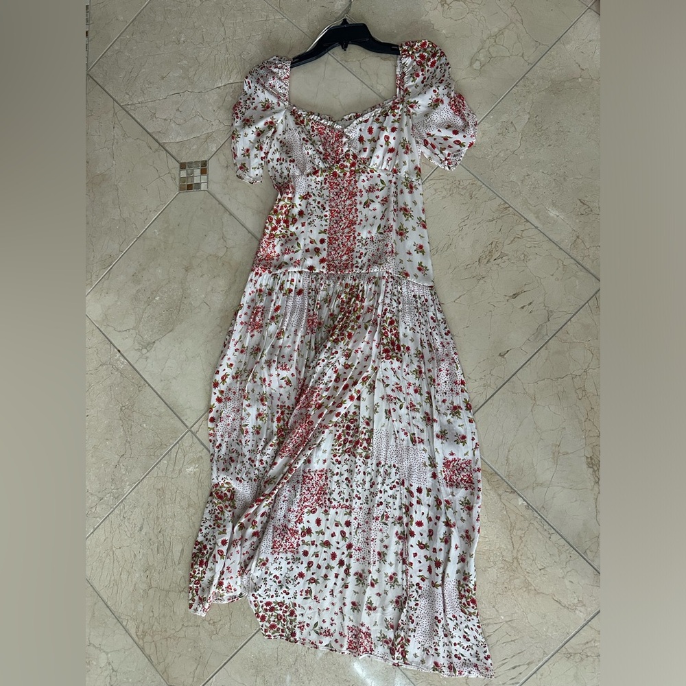 Zara floral midi dress worn 1x